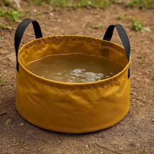 12 Portable Lightweight Folding Water Basin For Outdoor Hiking Foot Bath And Quick Laundry Use