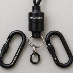 25 Magnetic Quick Release Carabiner For Fishing Nets And Outdoor Tools With Heavy Duty Strength