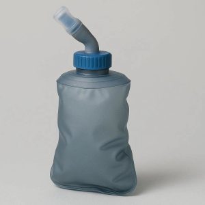 6 Soft TPU Collapsible Flask For Running Marathons With Bite Valve For Hands Free Hydration